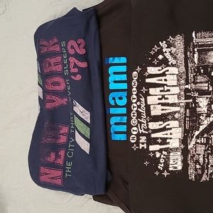 Old Navy city tees bundle